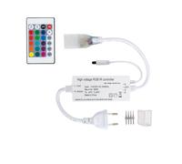 LEDKIA LIGHTING Contrôleur pour Gaine Néon LED Flexible Dimmable 11W/m 220V AC 60 LED/m Semi-circulaire 180° IP67 sur Mesure Coupe tous les 100c Blanc