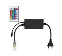 LEDKIA LIGHTING Contrôleur Rubans LED RGB 220V AC UltraPower Télécommande IR 24 Touches