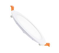 LEDKIA LIGHTING Dalle LED 12W Ronde Extra-Plate Coupe Ø 155 mm 3000K Blanc chaud