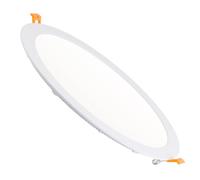 LEDKIA LIGHTING Dalle LED 24W Ronde Extra-Plate Coupe Ø 275 mm 6000K Blanc froid
