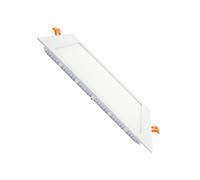 LEDKIA LIGHTING - Dalle LED Carrée Extra-Plate 18W | Coupe 205x205 mm | 1400 lm Luminosité | Angle 120° | Facile à Installer, Blanc Froid 6000K, Aluminium
