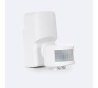 LEDKIA LIGHTING Détecteur de mouvement PIR 360º pour Fotocellule Orientable IP54 Blanc