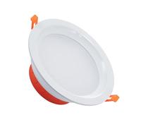 LEDKIA LIGHTING Downlight LED 16W Rond LUX CRI90 Coupe Ø 165 mm IP44 No Flicker 2700K Blanc chaud