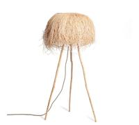 LEDKIA LIGHTING – Lampadaire en rotin Lasje – Naturel
