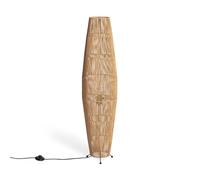 LEDKIA LIGHTING - Lampadaire Mahali en papier tressé | E27 compatible, IP20, Naturel