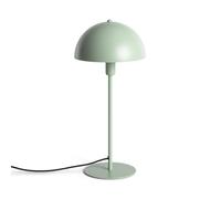 LEDKIA LIGHTING - Lampe à Poser Aluminium Madow | Design Moderne | Lumière Ajustable avec Ampoule E14 | Utilisation Polyvalente | Dimensions 440mm x Ø200mm, Vert Céladon