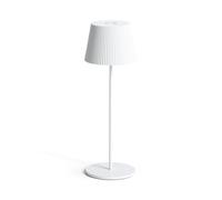 LEDKIA LIGHTING Lampe à Poser LED Extérieure Portative Aluminium 1,2 W avec Batterie Rechargeable Willox Blanc