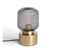 LEDKIA LIGHTING Lampe à Poser Métal et Verre Windsor Doré