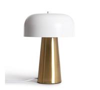 LEDKIA LIGHTING Lampe à Poser Métal Kupla Blanc