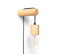 Ledkia applique murale Torse - Naturel