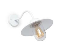 LEDKIA LIGHTING Lampe Murale Extérieure Aluminium Adaoua Blanc
