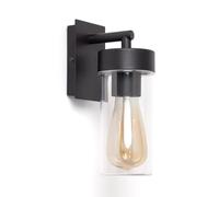 LEDKIA LIGHTING Lampe Murale Extérieure Aluminium Lutsha Noir E27