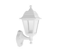 LEDKIA LIGHTING - Lampe Murale Extérieure avec Détecteur PIR | E27 | Résistant aux Éclaboussures IP44 | Installation Facile | Polypropylène, Blanc, Utilisation Intérieure/Extérieure