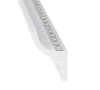 LEDKIA LIGHTING - Moulure Classic 2m pour Ruban LED | Éclairage Décoratif Indirect | Installation Facile, Blanc, Plastique