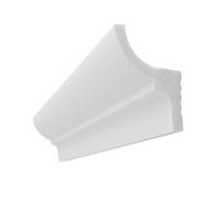 LEDKIA LIGHTING Moulure Corniche 2m pour Ruban LED ARCOS 71 Blanc | Éclairage Décoratif Indirect | Installation Facile, Blanc