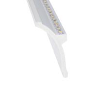 LEDKIA LIGHTING - Moulure Flame 2m pour Ruban LED | Éclairage Décoratif Indirect | Installation Facile, Blanc, PS