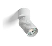 LEDKIA LIGHTING Plafonnier Aluminium Aritz 1 Spot pour chambre, salon, cuisine Blanc