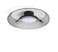 LEDKIA LIGHTING Plafonnier LED 18W Métal CCT Sélectionnable Zeiryn pour chambre, salon, cuisine M Noir