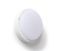 LEDKIA LIGHTING Plafonnier LED Extérieur Rond 25W White IP65 Ø175 mm avec Détecteur de Mouvement 6500K Blanc froid