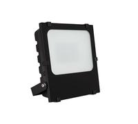 LEDKIA LIGHTING Projecteur LED 100W 145lm/W HE Frost PRO Dimmable pour jardin, terrasse, patio, 3000K Blanc chaud