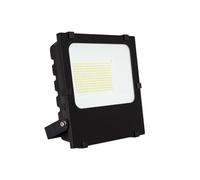 LEDKIA LIGHTING Projecteur LED 100W 145lm/W HE PRO Dimmable pour jardin, terrasse, patio, 3000K Blanc chaud