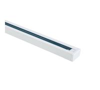 LEDKIA LIGHTING - Rail Monophasé 2M pour Spots LED | Installation Intérieure IP20 | Aluminium Durable | Éclairage Énergétique | Ajustable et Polyvalent, Blanc
