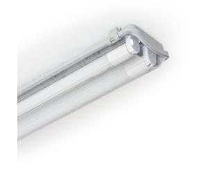 LEDKIA LIGHTING Réglette Étanche 120 cm IP65 avec deux Tubes LED Cristal 18W 140lm/W 4000K Blanc neutre G13