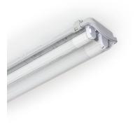 LEDKIA LIGHTING Réglette Étanche 60 cm IP65 avec deux Tubes LED Cristal 9W 140lm/W 4000K Blanc neutre G13