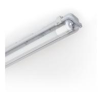LEDKIA LIGHTING Réglette Étanche 60cm IP65 con Tubo LED Cristal 9W 140lm/W 6000K Blanc froid G13