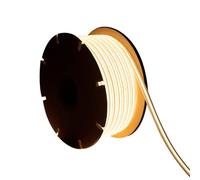 LEDKIA LIGHTING Ruban LED Dimmable 220V COB 320 LED/m BOBINE 50m 8W/m 720lm/m Largeur 12mm Coupe 50cm IP65 CRI90 2700K Blanc chaud
