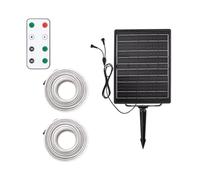 Ruban Led Extérieur Solaire 24v Dc Smd2835 60 Led/M 30m Ip65 Largeur 12mm Coupe 100 Cm Rgb