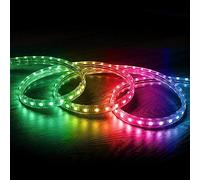 Ruban Led Rgb 220v Smd 60 Led/M 10w/M Largeur 16mm Coupe 100cm Ip65 Contrôle Wifi 50 M