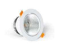 LEDKIA LIGHTING Spot Downlight LED 15W Rond COB CRI90 Coupe Ø 113 mm No Flicker 5000K Blanc froid