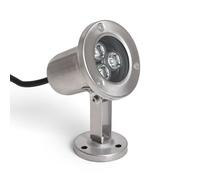 Spot Led Submersible Rgb 3w En Saillie 12v Dc Inox Rgb