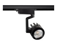 Ledkia Spot LED rail triphasé Dora - Noir