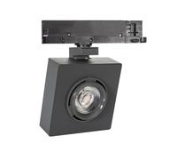 LEDKIA LIGHTING Spot LED sur Rail Triphasé 40W Pearly 4000K Blanc neutre