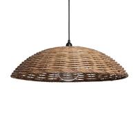 LEDKIA LIGHTING Suspension Extérieure Effet Rotin Léa Drom Naturel 590 mm