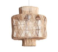 LEDKIA LIGHTING Suspension Rotin pour Extérieure Oia Noir extérieur