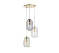 Ledkia Suspension Bonhomía en verre et métal