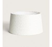 Abat-Jour Lampe Toile Micaela Blanc