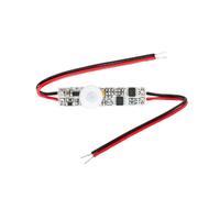 Ledkia Mini détecteur de mouvement PIR 120º pour ruban LED