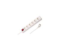 Ledkia Multiprise 6 prises Schuko - 5 m