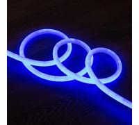 Ruban Led Néon Dimmable 220v Bleu Circulaire 360 9w/M Coupe 100cm Ip67 Sur Mesure 5 M