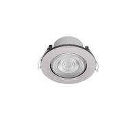 Ledkia Pack de 3 Spots Downlight LED Taragon 4.5W Coupe Ø 70mm Blanc