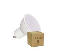 Ledkia Pack de 5 Ampoules LED 12/24V GU10 6W 600 lm No Flicker 4000K Blanc neutre