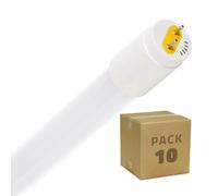 Ledkia Pack de Tubes LED T8 G13 en Verre 60 cm Connexion Unilatérale 9W 120lm/W (10