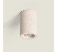 Ledkia Plafonnier ciment Medan - Gris