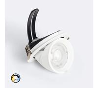 Ledkia Plafonnier downlight LED rond - Blanc