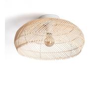 LEDKIA LIGHTING Plafonnier en bambou Nango pour chambre, salon, cuisine Naturel