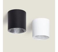 Ledkia Plafonnier LED 15W Aluminium CCT Sélectionnable CCT Syrah Blanc Sélectionnable